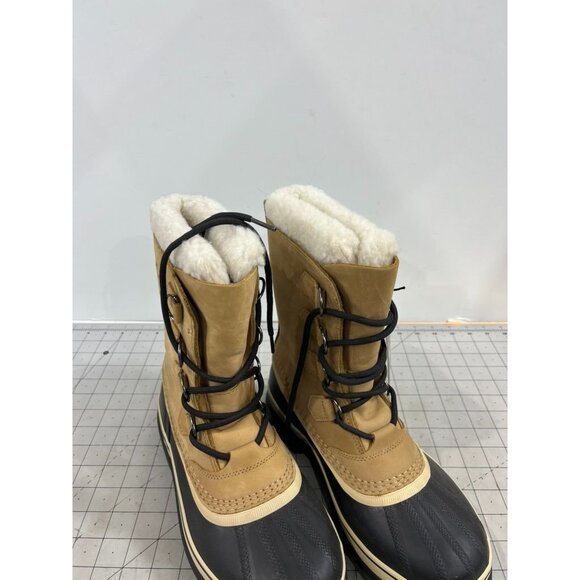Sorel Women’s Caribou Winter Waterproof Boots Faux Fur Lined Size 8 New - Picture 2 of 8